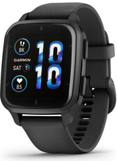 Garmin Venu Sq 2 Music, Slate / Black Band