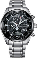 Citizen Sports Eco-Drive rádiós vezérlésű Tsuki-yomi Moonphase Super Titanium BY1018-80E