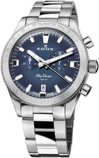 Edox SkyDiver Chronograph Quartz 10116-3-buidn Limited Edition 1000db ( + tartalék szíj )