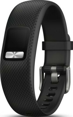 Szíj Garmin Vívofit 4, szilikon, fekete, S/M