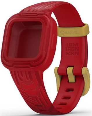 Szíj Garmin Vívofit junior 3, piros (Marvel Iron Man)