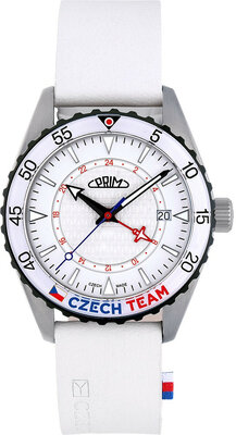 Prim Sport 64 GMT Tokio Czech Team Quartz W03P.13142.A Limited Edition 125pcs (+ pót szíj)