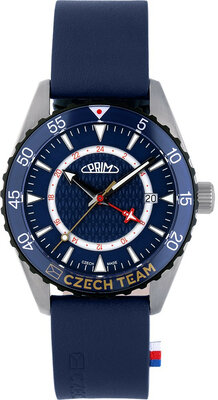 Prim Sport 64 GMT Tokio Czech Team Quartz W03P.13142.B Limited Edition 125pcs (+ pót szíj)