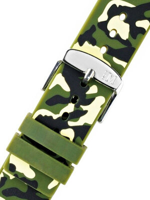 Többszínű szilikon szíj Morellato Camouflage M 4511187.070