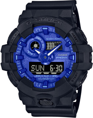 Casio G-Shock Original GA-700BP-1AER Blue Paisley Series