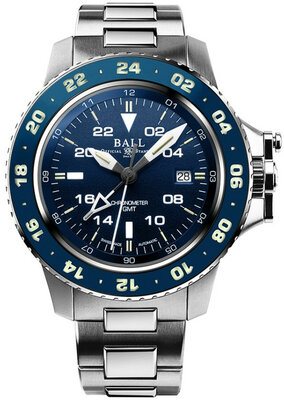 Ball Engineer Hydrocarbon AeroGMT II Automatic COSC Chronometer DG2018C-S4C-BE