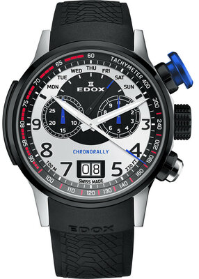 Edox Chronorally Chronograph 38001-tinnbu-bn BMW Limited Edition 2000pcs (+ pót szíj)