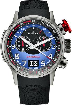 Edox Chronorally Quartz Chronograph 38001 TINR BUDN BMW Limited Edition 2000pcs (+ pót szíj)