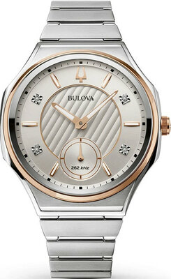 Bulova Curv Diamond Quartz 98P182