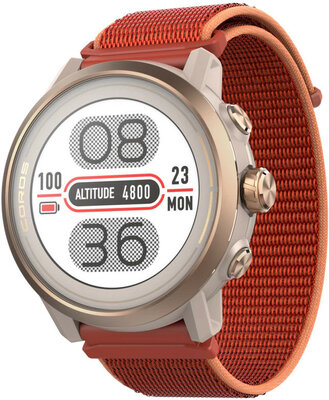 Coros Apex 2 Coral / Nylon Band