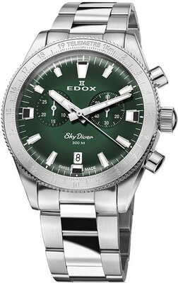 Edox SkyDiver Chronograph Quartz 10116-3-vidn Limited Edition 1000db ( + tartalék szíj )