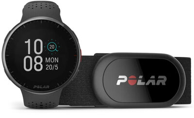 Polar Pacer Pro + Polar H10 fekete-szürke