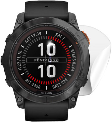 Védőfólia képernyővédő Garmin Fenix 7X PRO órához