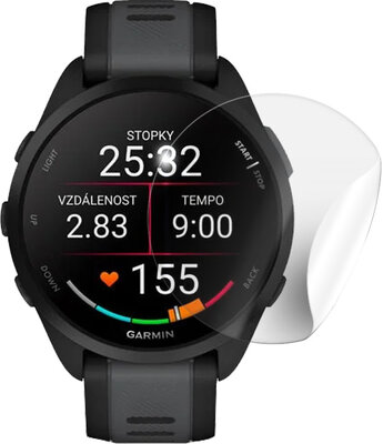 Védőfólia képernyővédő Garmin Forerunner 165 órához